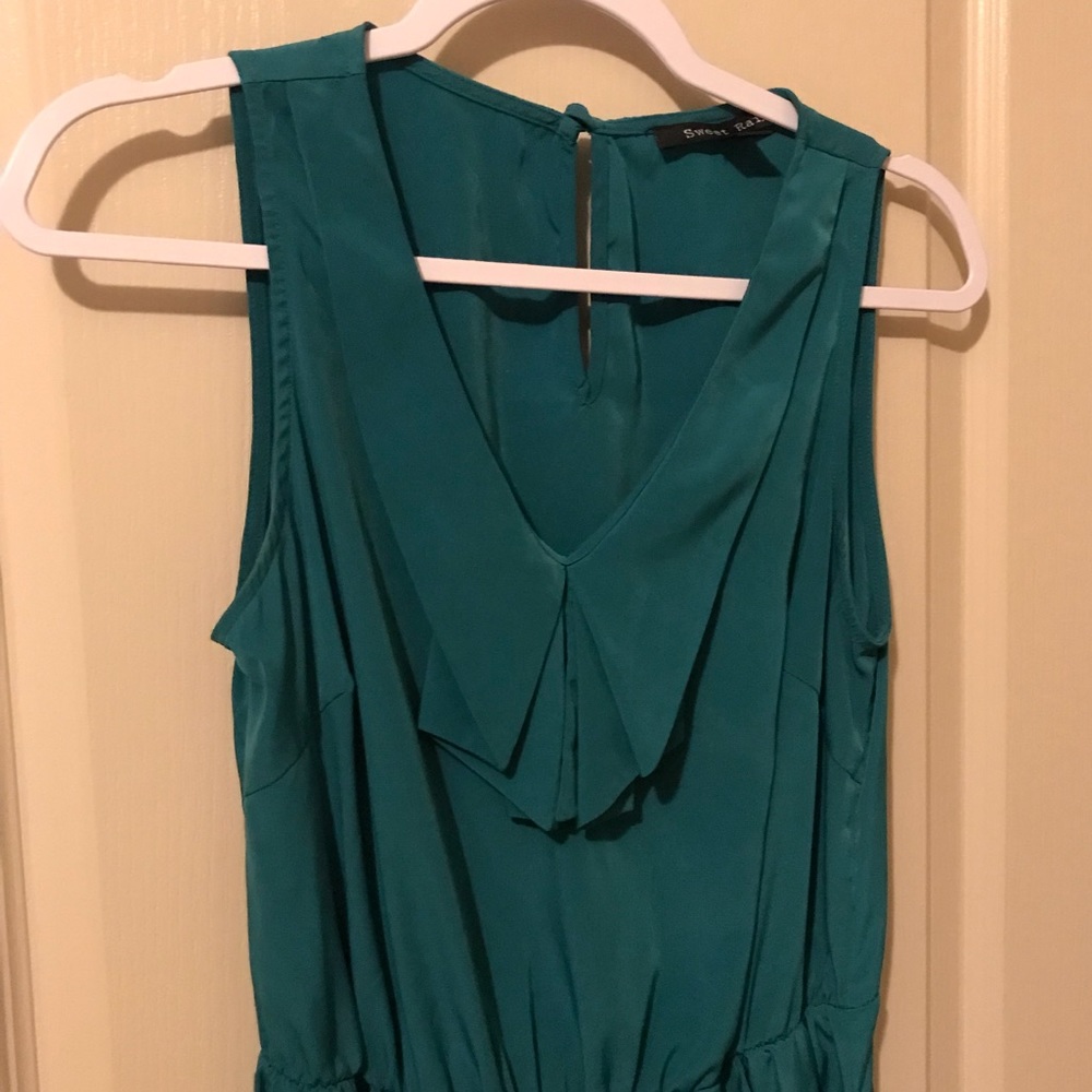 Teal dress
